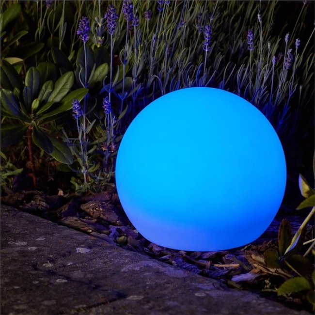 Boule Solaire RGB 30 cm Flottante IP67 Globo- Boule Globe Solaire Etanche