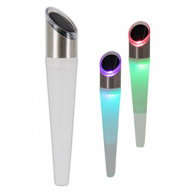 Balises Solaires Multicolores Kalea Nave - Lot de 3 