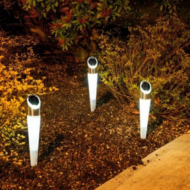 Balises Solaires Multicolores Kalea Nave - Lot de 3 