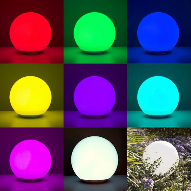 Boule Solaire RGB 30 cm Flottante IP67 Globo