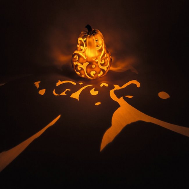 Citrouille Solaire Halloween