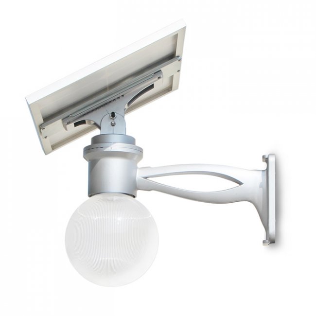 Lampadaire Solaire Puissant Boule ZS-R40 12W Multi Modes