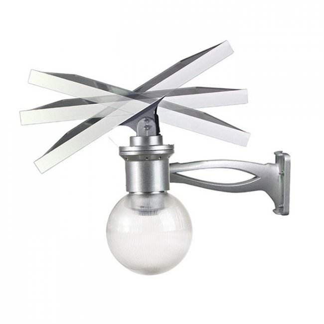 Lampadaire Solaire Puissant Boule ZS-R12 8W 