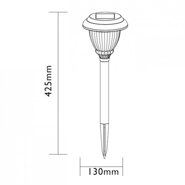 Lampe Solaire Hybride Annecy 6 Lumens