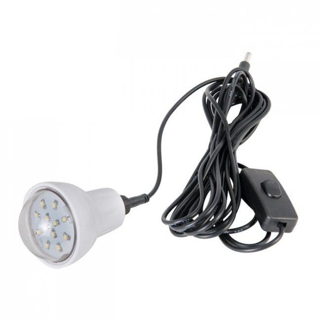 Kit d'Eclairage Solaire Panneau 4W-2 Lampes Led