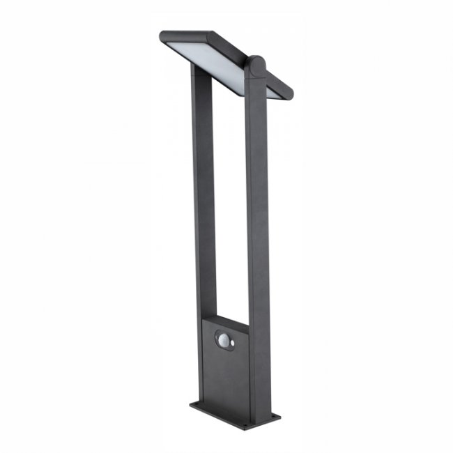 Borne Solaire Puissante Pop 150 Lumens Détecteur Anthracite Aluminium 600mm 4000°K