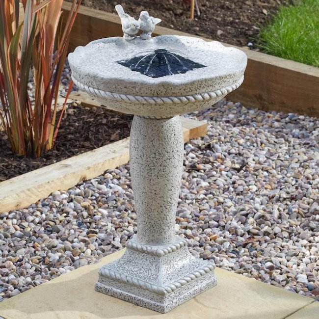 Fontaine Solaire Bain d'Oiseaux Friends Smart 