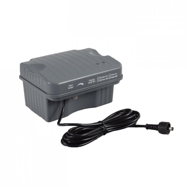 Pompe Fontaine Solaire de Bassin Batterie Led 3,5WC-210 L/H AG-BL Programmable