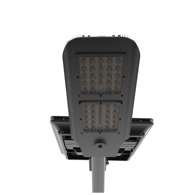 Lampadaire Solaire Puissant Cevo Endurance H 2000 Lumens Détecteur