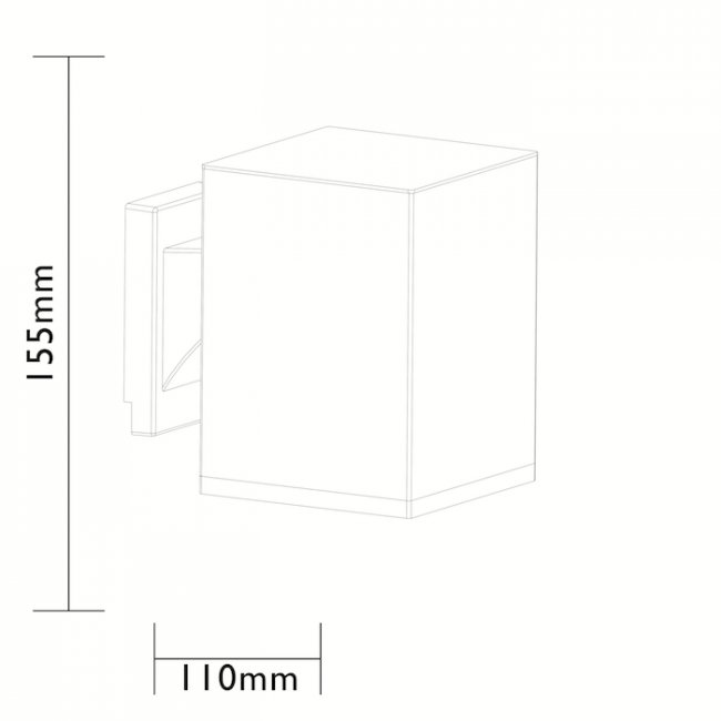 Applique Solaire Usb HYBRIDE 365 Double Flux Maine 25-50 Lumens