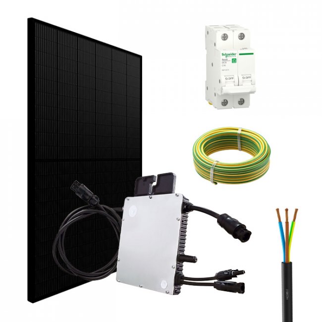 Kit Solaire Autoconsommation 1 Panneau Solaire 375 W 