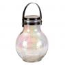 Photo Lanterne Solaire Opale Verre - Lot de 2